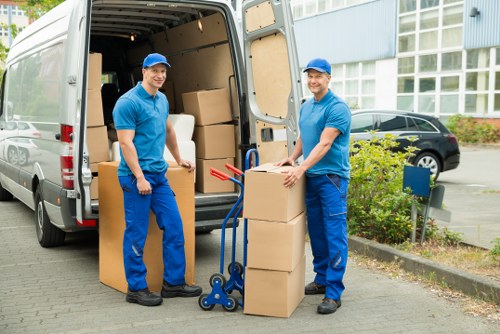 Local storage service for flat moves and household items in Harringay