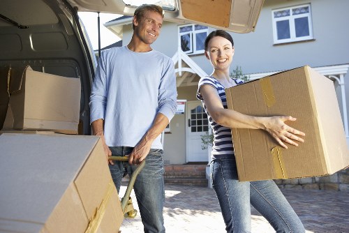 Charity donation and material sorting for self storage items